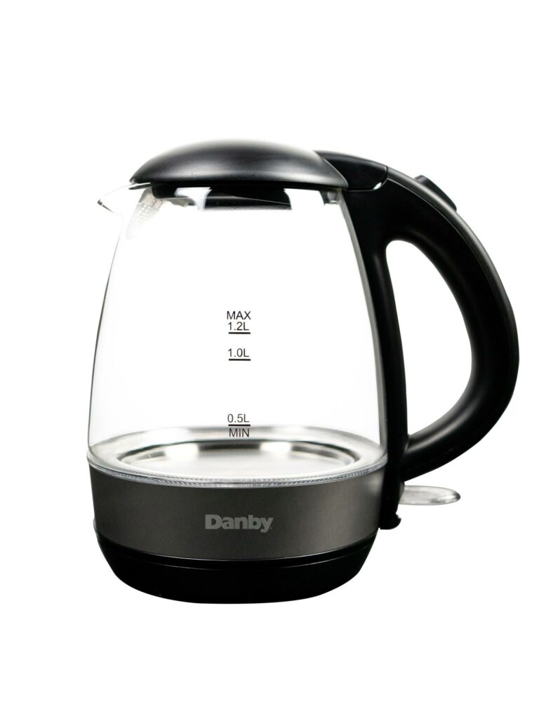 Danby 1.2L Glass Kettle in Black DBKT12013BD11 Danby USA