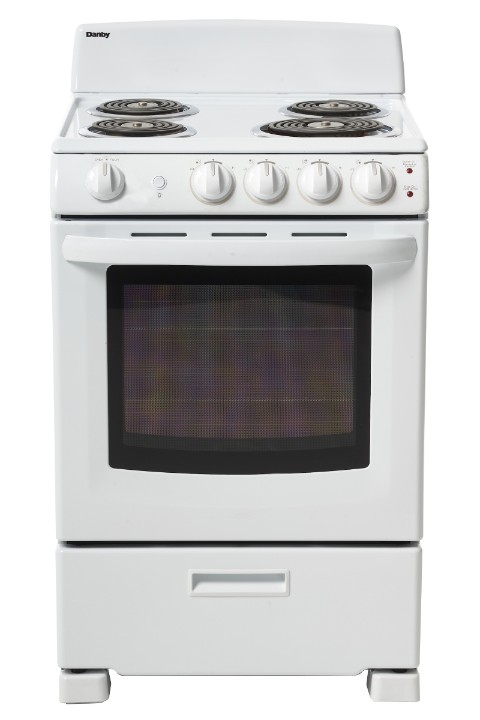 DER244WC | Danby 24" Free Standing Electric Coil Range | EN