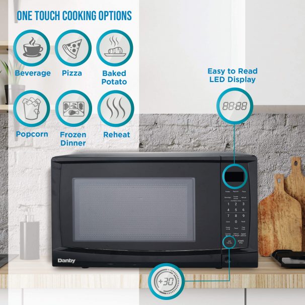 DMW07A4BDB | Danby 0.7 Cu. Ft. Microwave | EN-US