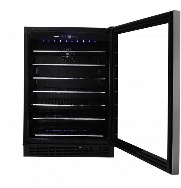 DWC057A1BSS Danby 60 Bottle Wine Cooler EN