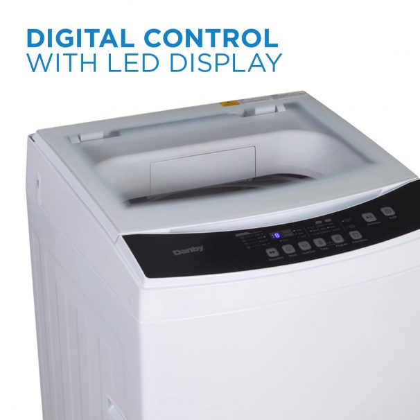 DWM12C1WDB6 Danby Compact 3.0 cu. ft. White Top Load Washing Machine