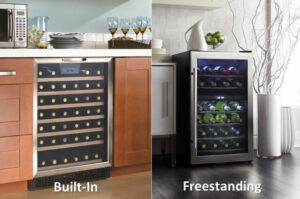 Danby built in and freestanding wine coolers 